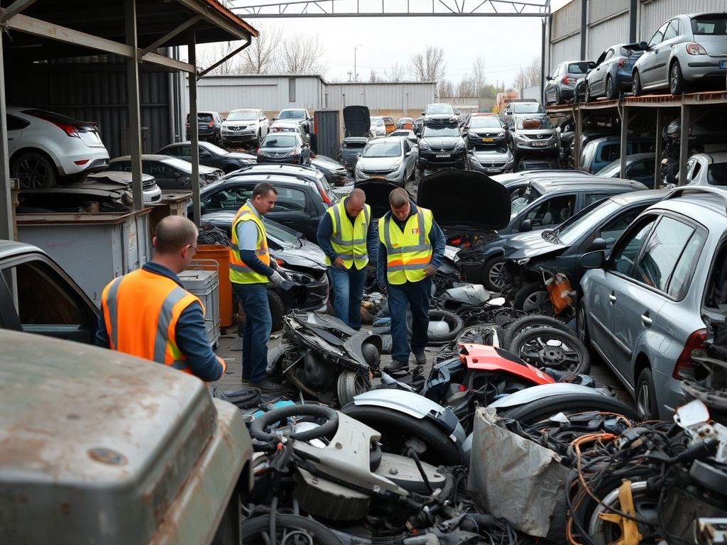 Privat verschrotten oder an Schrotthändler verkaufen? – Die Autoverwertung Osnabrück spart Zeit